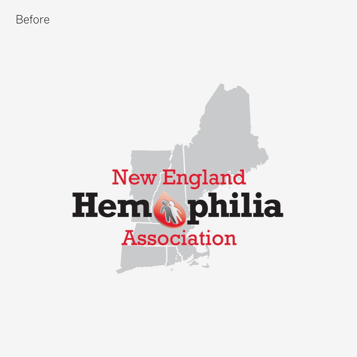 Old Logo of New England Hemophilia Association