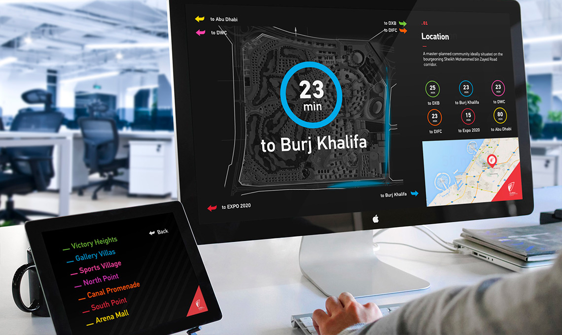 A man is looking at a computer screen with a map on it, redefining the home-field advantage.