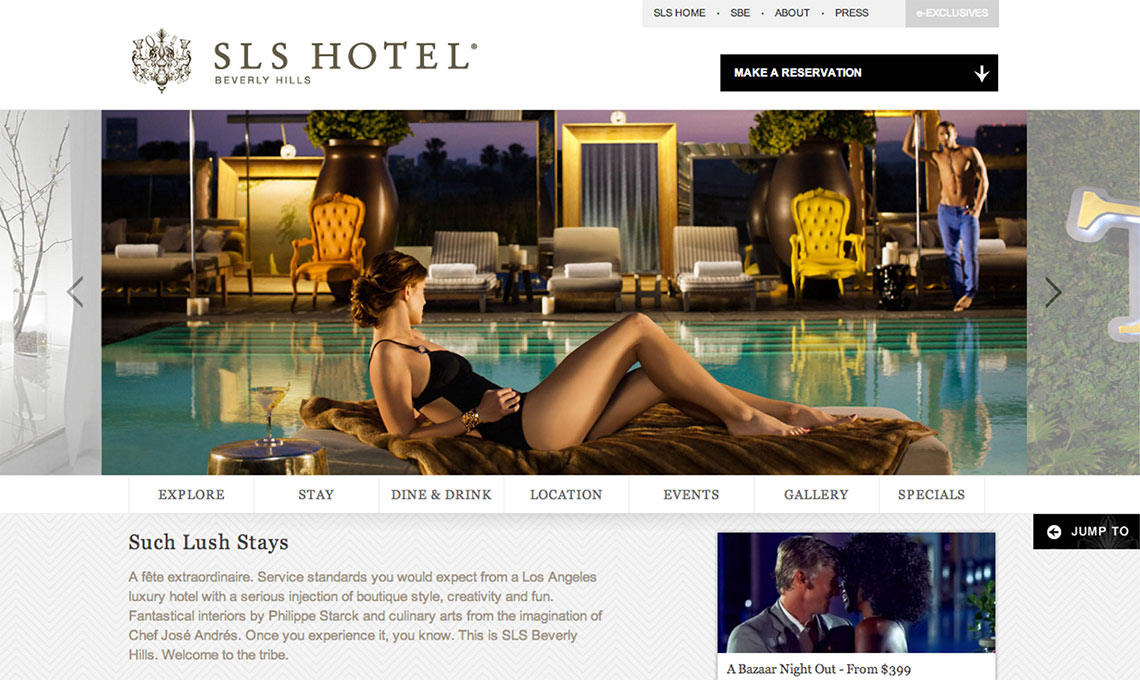 SL hotel wordpress theme.