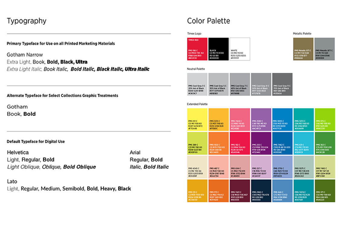 Designing a logo color palette that highlights an American icon.
