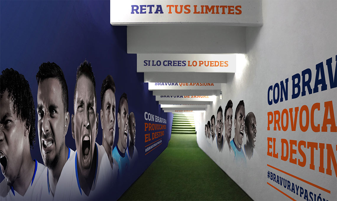 New vision for a Brazilian football club.